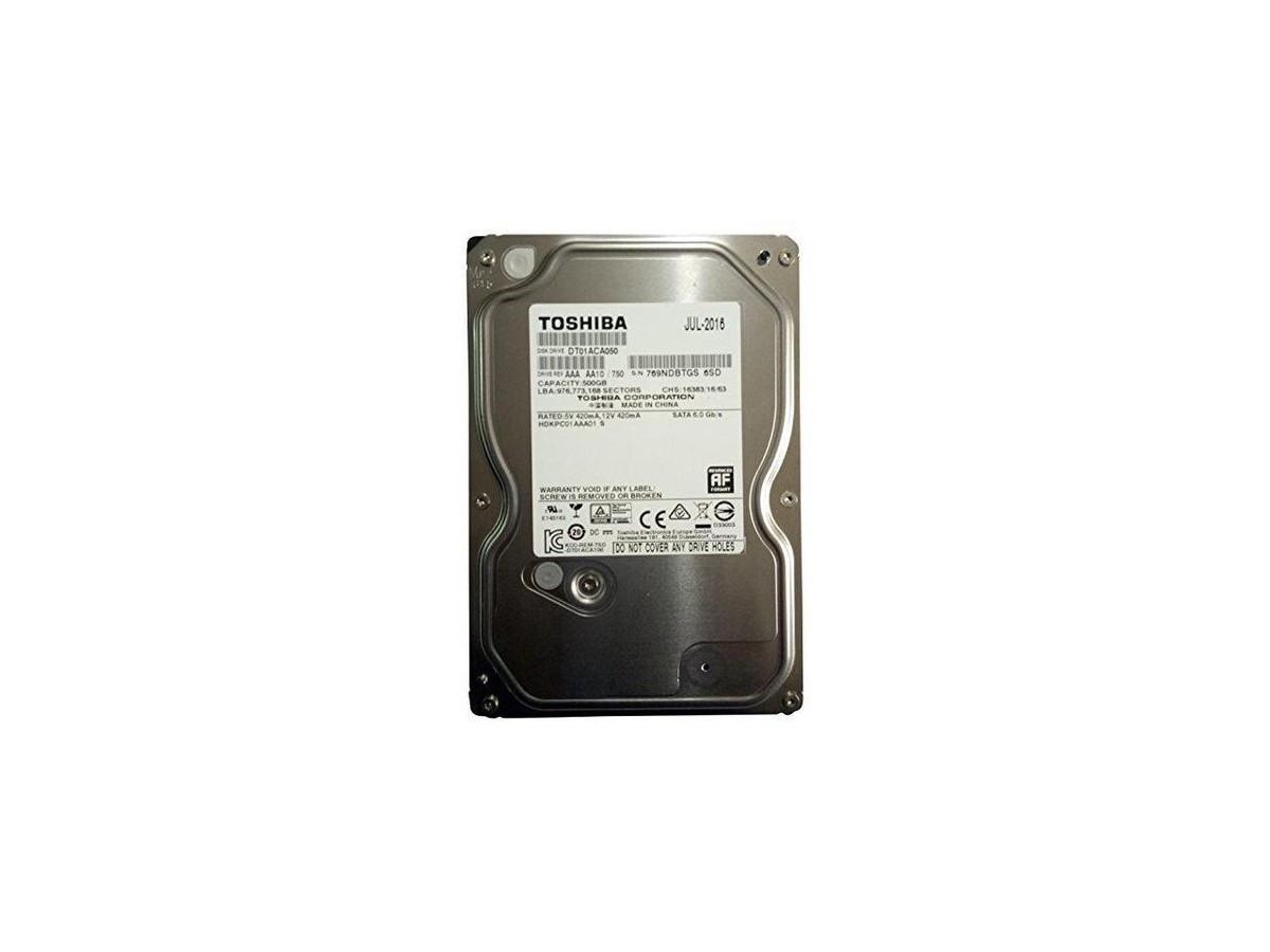 ✔️ DT01ACA050 TOSHIBA 500GB 7200RPM 6Gbps 3.5