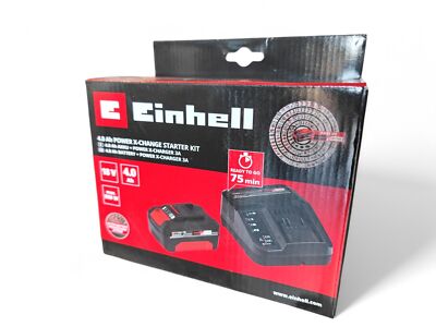 Kit Einhell Power-X-Change Starter Kit Akku 18 V / 4,0 Ah + Ladegerät 
