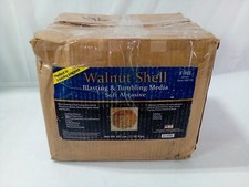 25 lbs Fine 24 Grit Walnut Shell Blasting / Tumbling Media-Clean