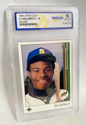 UPPER DECK,SPX、ルーキーカード 1989 Upper Deck Rookie Ken Griffey Jr. Mariners #1 Baseball Card