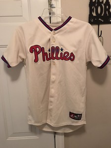 chase utley signed jersey