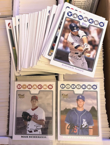 Mise à jour 2008 Topps cartes de baseball UH1 - UH200 - Vous choisissez 1 -2 00 - LIVRAISON GRATUITE - Photo 1 sur 207