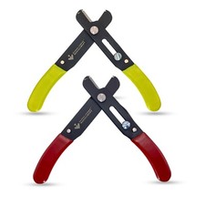 Scissors to cut aluminum and plastic rings from birds' legs