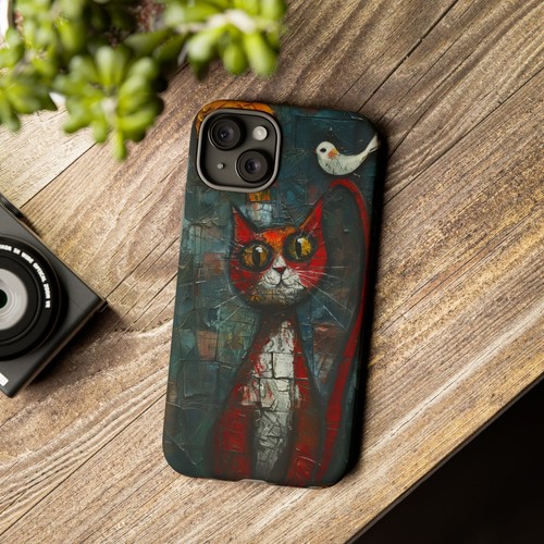 Cat Abstract Painting - Phone Ink Cover Case for iPhone, Galaxy, Pixel - 第 51/281 張圖片