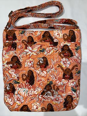 NEW NWT Vera Bradley Disney Moana Pua Pig Triple Zip Hipster