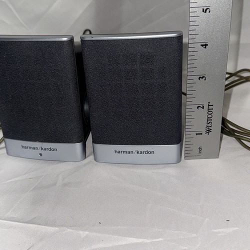Harmon Kardon HP Computer Speakers 5187-2105 With Power Supply‼️ TESTED ‼️ - Photo 6/7
