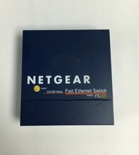 Netgear FS105 5 Port Fast Ethernet Switch no power adapter 
