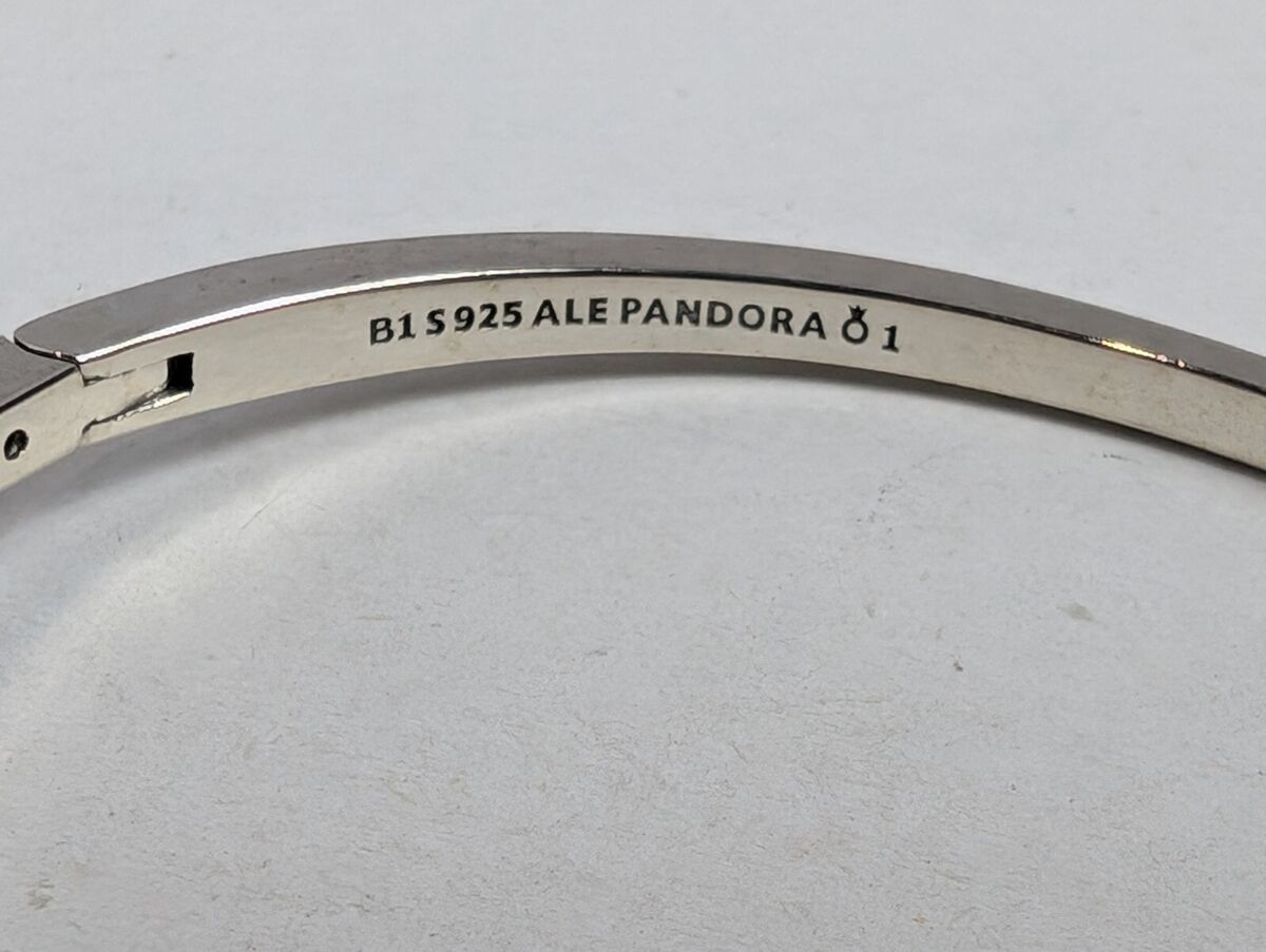 Authentic Pandora Bracelet, Wishbone Bangle, #597837CZ | eBay Authentic Pandora Bracelet, Wishbone Bangle, #597837CZ | eBay