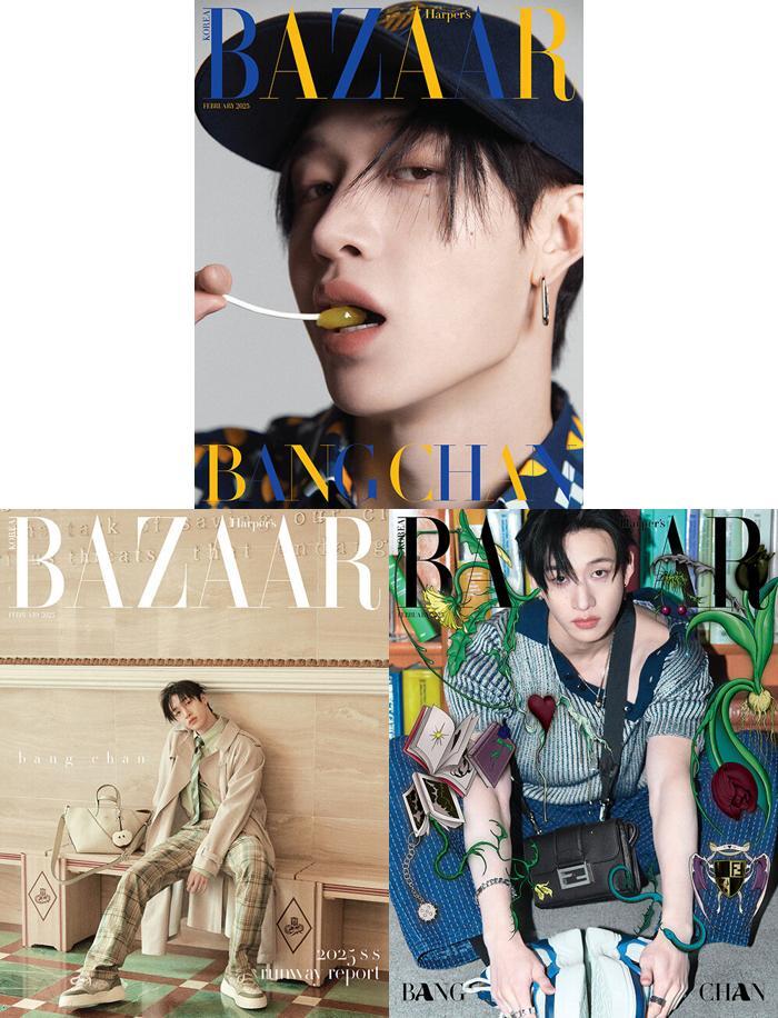Magazine Bazaar Korea Feb. 2025 [Cover: Stray Kids Bang Chan] (BAZA2502)