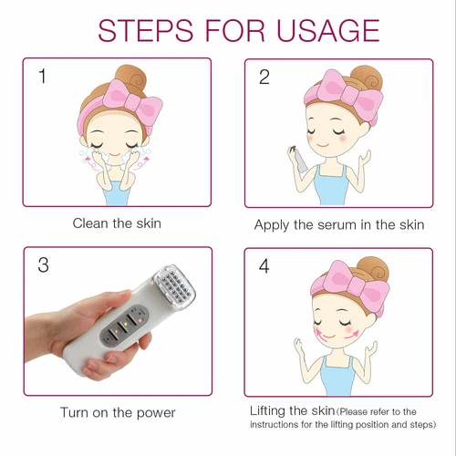 RF Radio Frequency Far-infrared Wave Therapy Face Eyes Lifting Skin Care Machine - Picture 9 of 13