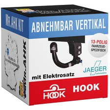 Für Mazda CX-5 12-17 GH, KE HOOK Anhängerkupplung abnehmbar vertikal 13pol spezi