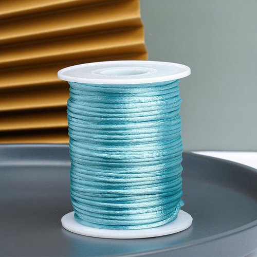 50M Reel Chinese Knot Braided Cord Thread Beading Bracelet Braided DIY 1.5-3mm - Picture 26 of 35