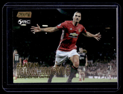 2016 Topps Stadum Club Gold Zlatan Ibrahimovic Rookie Manchester United RC