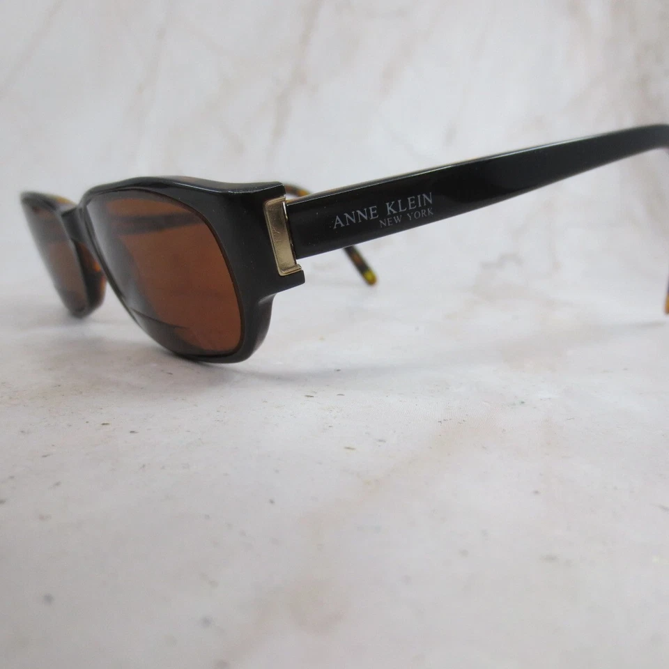 Anne Klein Sunglasses Frame AK8082 203 Women Black Rectangle Full Rim 51-17-135 - Image 2 of 4