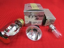 Lot of 3 GE movie projector bulbs DFS, BAK, EMM/EKS