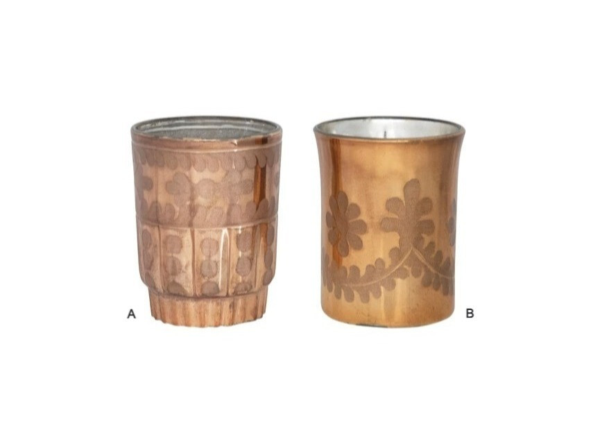 With Antique Copper Finish