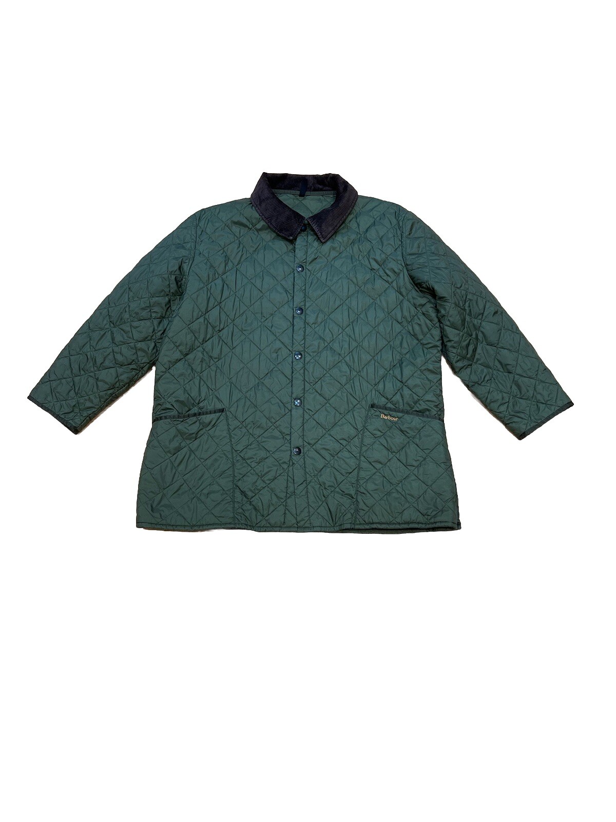 Barbour Heritage Liddesdale Quilted Jacket Coat Olive Green XXL