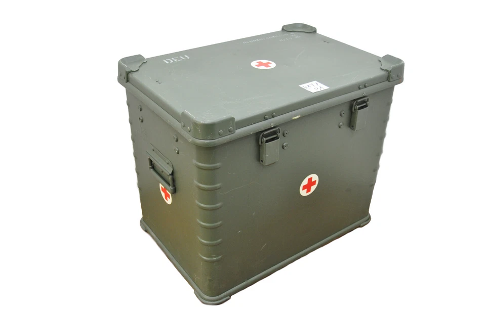 Zarges A10 Kiste Box Alukiste Alubox Transportkiste Lagerbox Ex. Bundeswehr - Bild 1 von 1