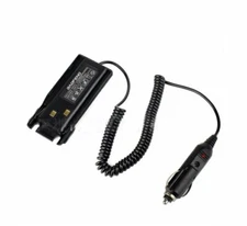 Portable Battery Eliminator Car Charger & DC Adapter for Baofeng BF-UV82 etc