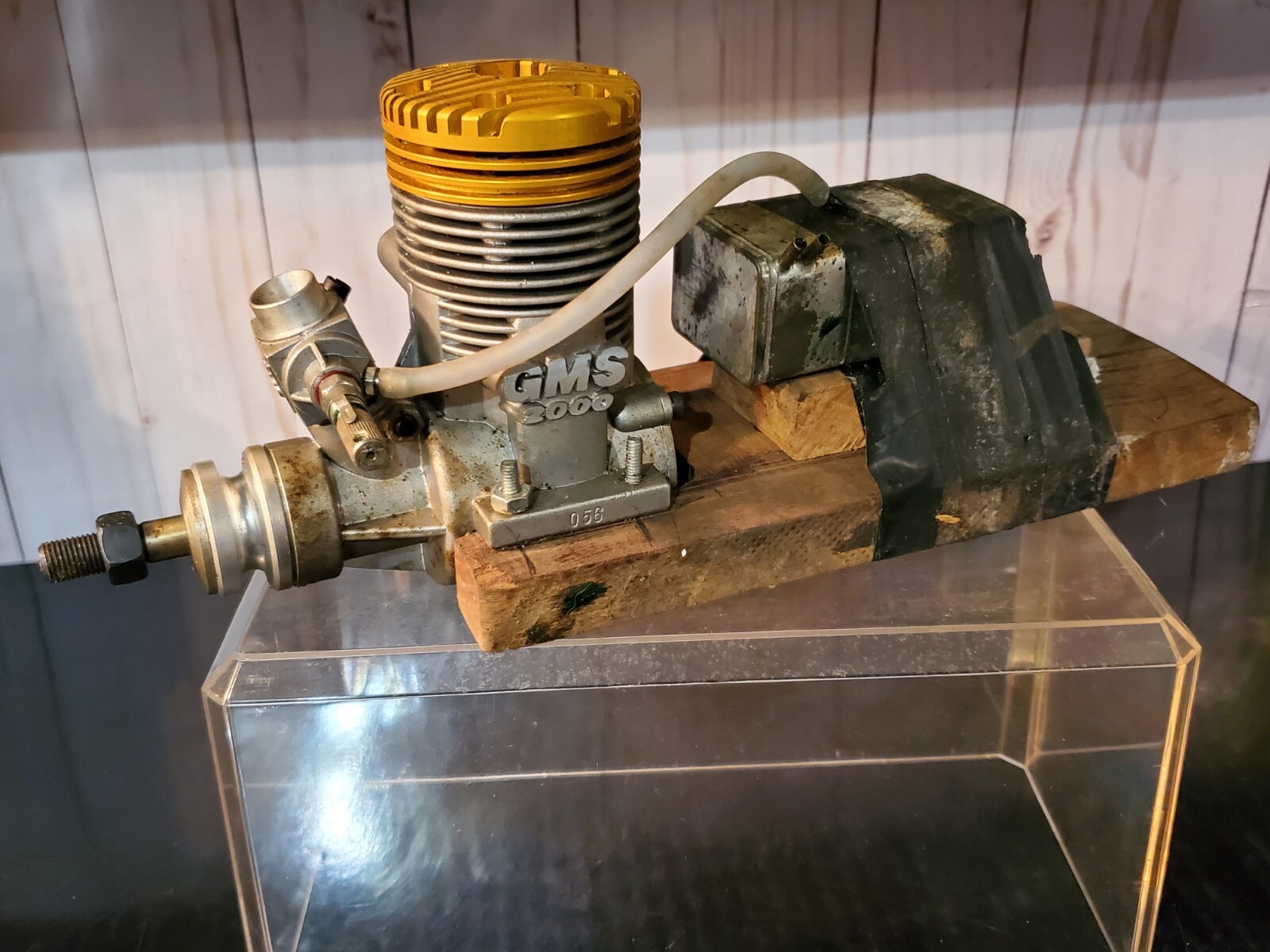 GMS 2000 120 Model 2 Stroke R/C Airplane Engine Plane Motor eBay