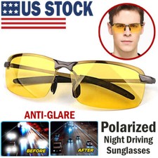 NEW Polarized Sunglasses Sport Driving Pilot Fishing Eyewear Wrap Glasses men US