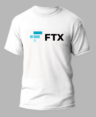 FTX Crypto Exchange Defunct White 50/50 T-Shirt - Sizes S-XL