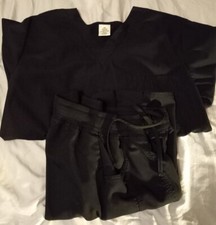 Black Scrubs set for men. Size: S
