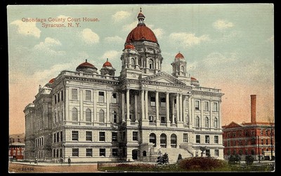 Onondaga County Court House Syracuse New York NY Postcard | eBay