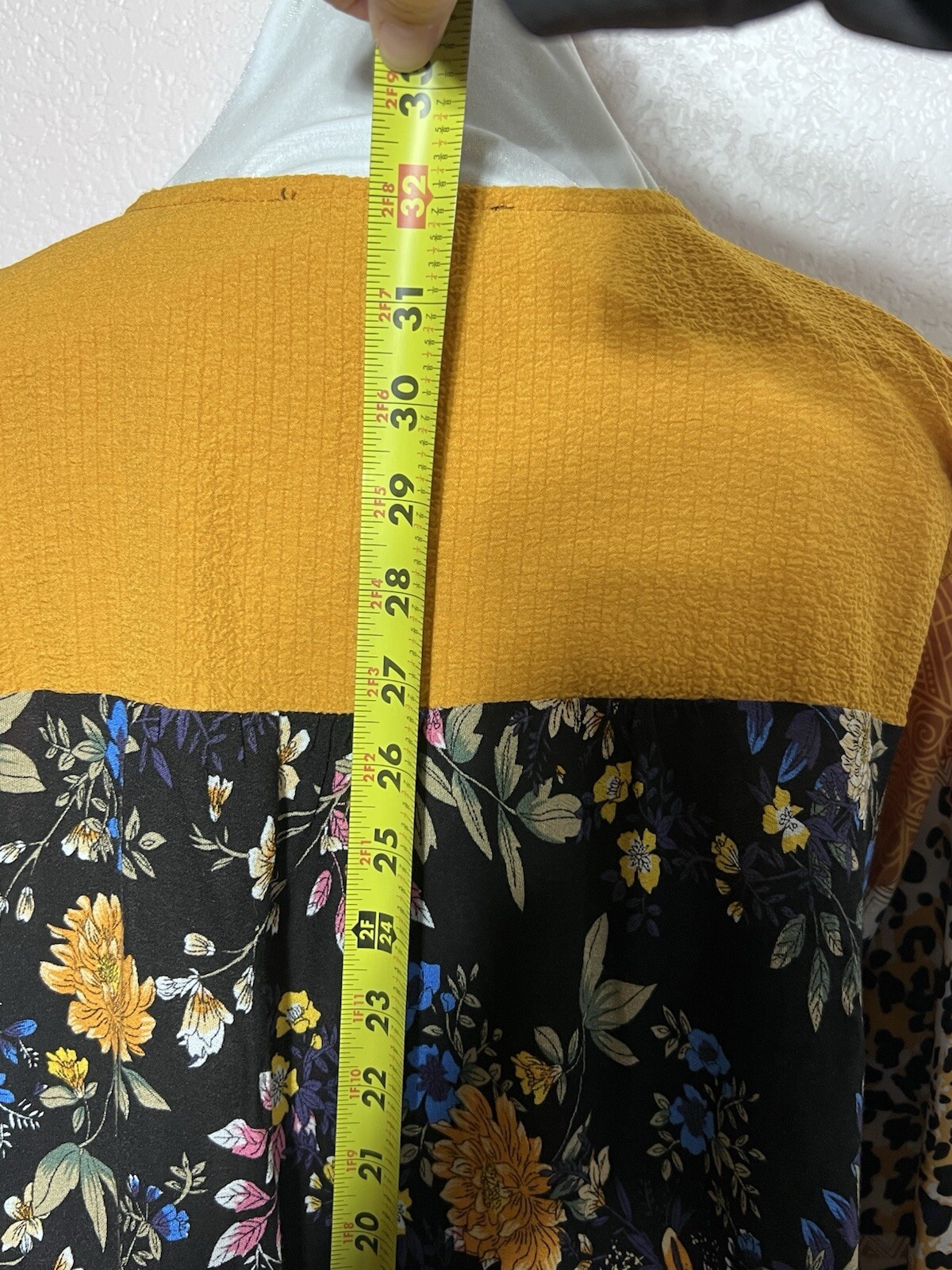 Caleoas BOHO Patchwork Blouse Embroidered Floral … - image 4