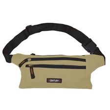Jogging Fanny Pack Beige 4 Compartments Waist Pack Waist Bag Jogging Bag