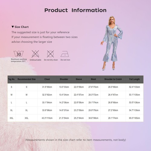 Women Leotard Dancewear Bodysuit Outfit Jumpsuit Party Clubwear 80s Dress Up - Picture 13 of 19