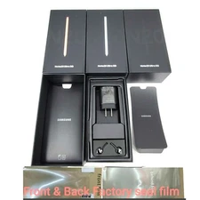 Samsung Galaxy Note 20 Ultra Empty Retail box Full Accessories Screen SEAL