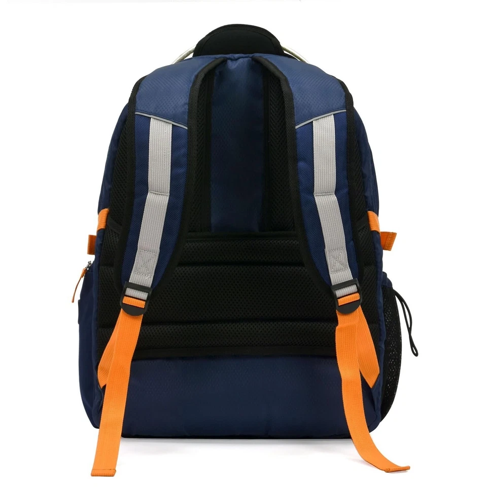 Mochila de equipaje Traveler's Choice Hollin's Trek de 19 pulgadas, azul marino Foto 4 de 4