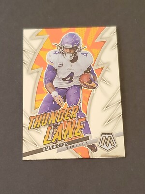 DALVIN COOK 2023 Mosaic Football THUNDER LANE #TL-DC Minnesota Vikings