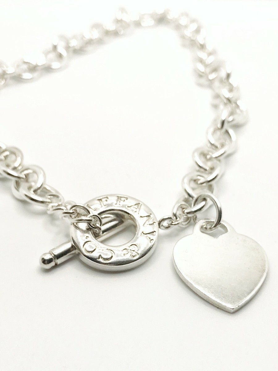 Tiffany & Co. Heart Tag Toggle Necklace 689289772565| eBay