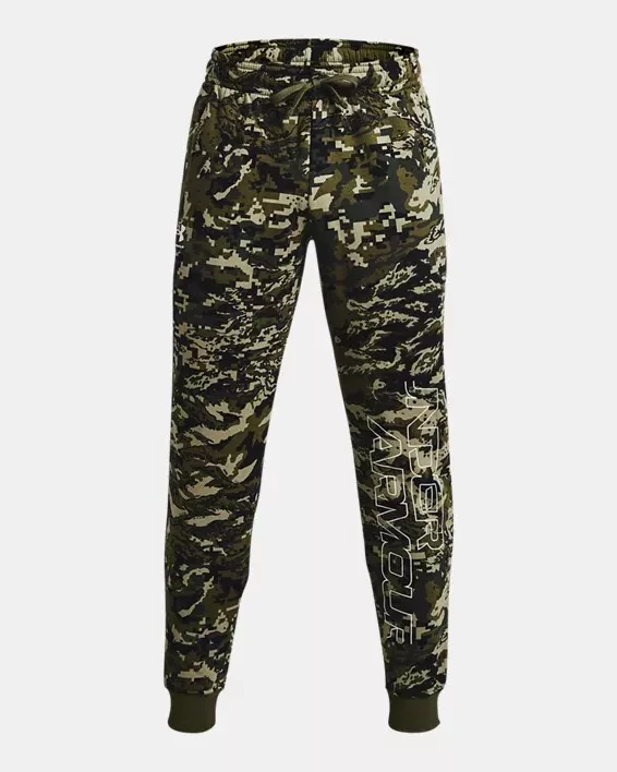 Under Armour Men s Marine OD Green Onyx White UA Rival Fleece Camo