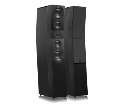 SVS Ultra Evolution Titan Floorstanding Speaker -Black Oak (Pair) **Open Box**