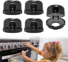 Stove Knob Safety Covers - 5 Pack Heat Resistant Stove Knob Covers