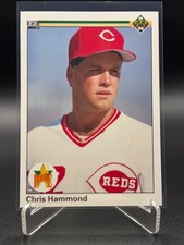 1990 Upper Deck Chris Hammond #52 Rookie Card. rookie card picture