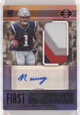2019 Illusions First Impressions Memorabilia Black 13/15 N'Keal Harry Auto 3h1