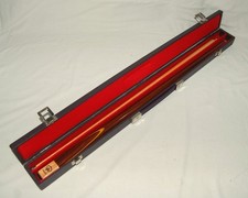 Orchid * Snooker Queue 2-teilig 1:1 = 1/2 geteilt Cue + Koffer