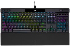 CORSAIR - K70 RGB PRO Full-size Wired Mechanical Cherry MX Speed Linear Switc...