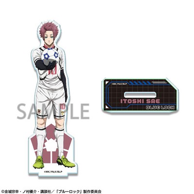 License Agent TV Anime Bluelock Acrylic Stand Ver.2 Design 09 (Sae Itoshi)