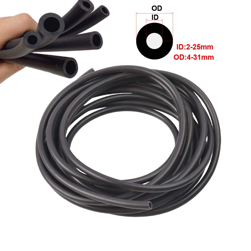 Schwarz Hitzebeständiger Gummischlauch, Ölbeständig Diesel Hydraulik Druckluft