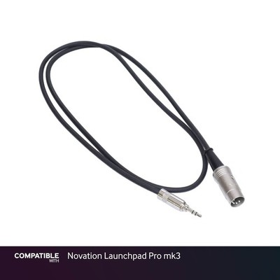 Rapco 1/8'' TRS MIDI Type-A Cable for Novation Launchpad Pro mk3