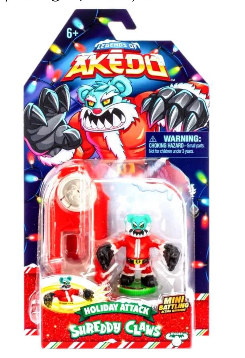 アケド HOLIDAY ATTACK アメリカ akedo 新品 3セ I2T2 BRAND NEW AKEDO Holiday Attack Warrior AKEDO Ugly Sweater Chux