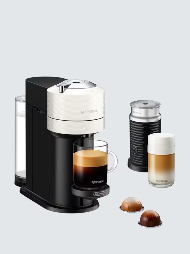 Nespresso Vertuo Next Pod Capsule Coffee Machine - White {Damaged/Marked}