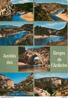 Postcard - 07 - Ardèche - Gorges de l'Ardèche - Multivues - CPM - See scan