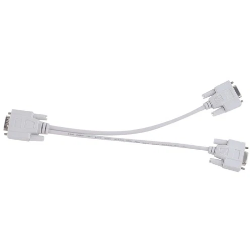 Neu 1 PC auf 2 Monitoren-Verteiler Splitter Kabel fuer VGA Video F7B99773