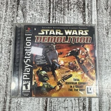 Star Wars: Demolition (Sony PlayStation 1, 2000) PS1 CIB Complete W/ Reg Card